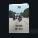 **SON**お前の誕生日が道を突いた カード<br><div class="desc">これは確かに「人生」の方法を知っているMOTORCLYLIST ***SON***のた楽しむめに可能である!!!!!</div>