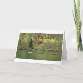 「SON」の誕生日で、「何が嬉しいか」** カード (正面)