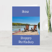 **SON** 楽しむ誕生日 カード (正面)