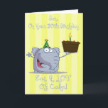 Son 食べ More Cake 30th Birthday Card カード<br><div class="desc">カード</div>