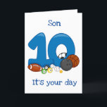 ***SON*** 「10th」誕生日・カード カード<br><div class="desc">HAPPY **10誕生日**特別な「SON」~~私の8店舗ストップの1つでお世話になっております。</div>