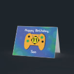 Son 11 Year Gamer Controller (Son 11 Old誕生日ゲーマーコント カード<br><div class="desc">この与え可愛い素晴らしおもしろいカードをお見せして、11歳の誕生日を迎え与えてくれるのを楽しみにしていただきます。彼もしはたまたまゲーマーになったので、彼にとって最高の贈り物にな与えります。</div>