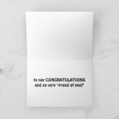 SON-1ST TO SAYおめでとうズGRAD カード (内部)