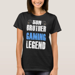 Son Brother Gaming Legendビデオゲーマーユーモア Tシャツ