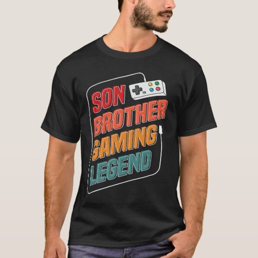 Son Brother Gaming Legend  1 Tシャツ (正面)