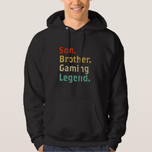 Son Brother Gaming Legend Gamer Gives For Boy(息子の兄 パーカ