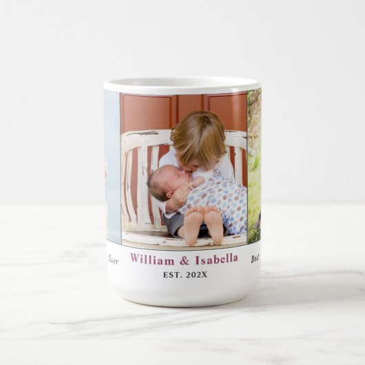 Son & Daughter Day Gift – Love & Family Mug コーヒーマグカップ (中央)