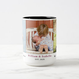 Son & Daughter Day Mug – Love & Family Gift ツートーンマグカップ