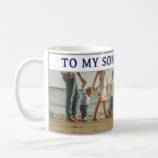Son & Daughter Personalized Coffee Mug Gift コーヒーマグカップ (左)