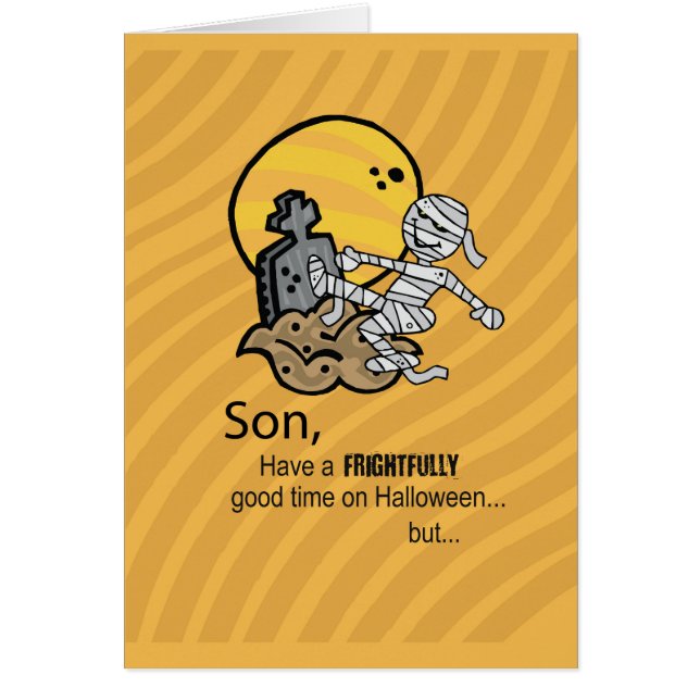 Son, Friful Mummy Halloween (正面)