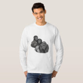 Son Gorilla long-tshirt By AGE Gorilla Life GL/TFW Tシャツ (正面フル)