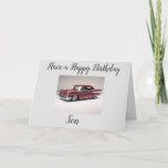 ***SON*** HAVE A HAPPY BIRTHDAY!!!! カード<br><div class="desc">FOR ***YOUR SON***... ... . SAYING... ..****ENJOY YOUR DAY**** AND IF HE "LIKES OLD TIME CARS" THEN IT IS DOUBLY GOOD FOR HIM :) THANKS FOR STOPPING BY ONE OF MY EIGHT STORES AND HAVE A GREAT DAY!!!!</div>