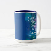 Son High School Graduation Name Year ツートーンマグカップ (正面右)