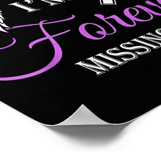 Son I'm Forever Missing You  ポスター (角)