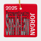 Son-In-Law Extraordinaire CUSTOM セラミックオーナメント (正面)