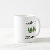 Son in Law Gift Mug Future New/Current コーヒーマグカップ (正面右)