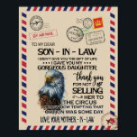 Son-In-Law | To My Dear Son-In-Law From Mother ポスター<br><div class="desc">Son-In-Law | To My Dear Son-In-Law Thank You For Not Selling Her To The Circus</div>