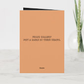 SON nファミリーハロウィンカード カード (裏面)