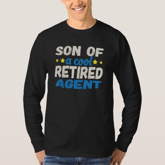 Son of a Cool Retired Agent Tシャツ (正面)