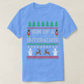 Son of a Nutcracker Funny Ugly Christmas Sweater P Tシャツ (デザイン正面)
