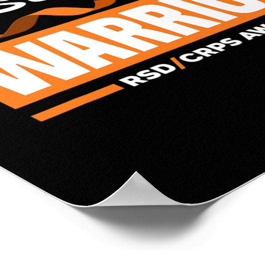 Son Of A Warrior Rsd Crps Awareness  ポスター (角)