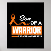 Son Of A Warrior Rsd Crps Awareness  ポスター (正面)