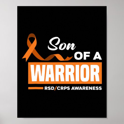 Son Of A Warrior Rsd Crps Awareness  ポスター (正面)