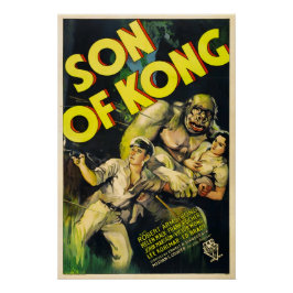 Son of Kong Monster Horror Movie Poster ポスター