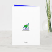 Son Red Star第3誕生日カード カード (裏面)