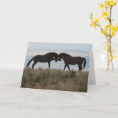 "Son & Sire"マスタングワイルドカード カード (黄色い花)