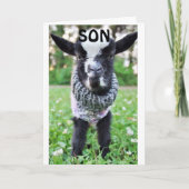 *SON* STOPPING BY ON BIRTHDAY TO SAY HAPPY カード (正面)