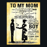 Son To Mom, Gift To My Mom, Mother's Day Gift Idea ポスター<br><div class="desc">Son To Mom,  Gift To My Mom,  Mother's Day Gift Idea</div>