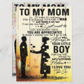 Son To My Mom Present | Cute Gift for Mommy メニュー (正面/裏面)