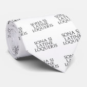 Sona Si Latine Loqueris ネクタイ (ロール)