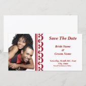 Sonata赤/白の日付の保存 セーブザデート (正面/裏面)