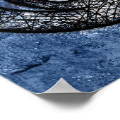 Sonata In Blue Poster Wall Art ポスター (角)