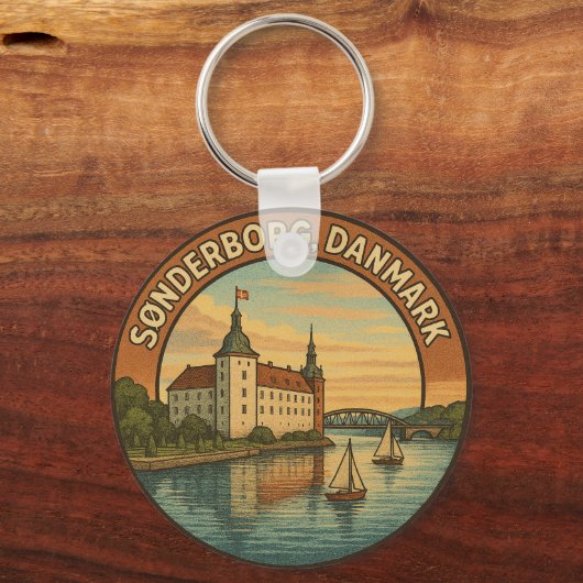 Sønderborg Denmark Castle キーホルダー (正面)
