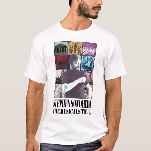Sondheim Musicals Tour - Eras Tour Parody Merch Tシャツ (正面)