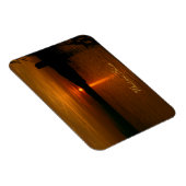 SonenuntergangモントルーSchweiz Flexiマグネット マグネット (右側)