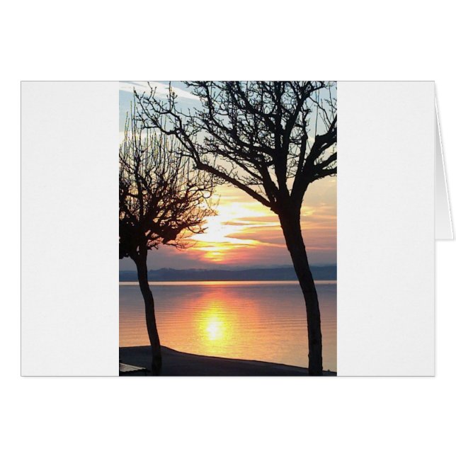 Sonenuntergang am See (正面横)