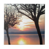 Sonenuntergang am See タイル (正面)
