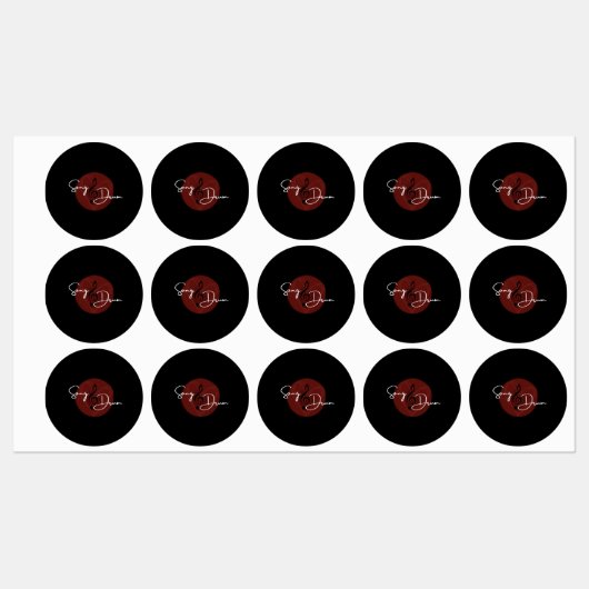 Song_Drum Underworld防水シール ラベル (シート)