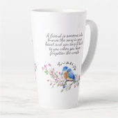 Song in Your Friendship カフェラテマグ (右アングル)