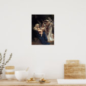 Song of Angels Poster by the Master Bougeureau ポスター (キッチン)