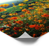 Song of Solomon 2:10-12, Bible Verse，花 ポスター (角)