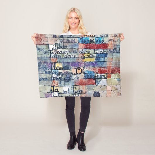 Song of Songs, Klee フリースブランケット (インサイチュ)