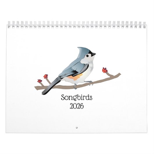 Songbird Calendar カレンダー (カバー)