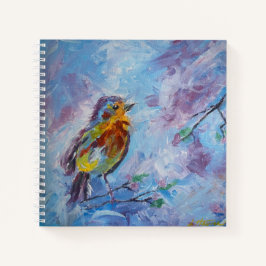 "Songbird of Hope" Hardcover Journal ノートブック