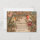 Songbirds & Roses Valentine Party サンキューカード (正面)