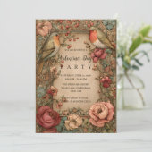 Songbirds & Roses Valentine Party 招待状 (スタンド正面)